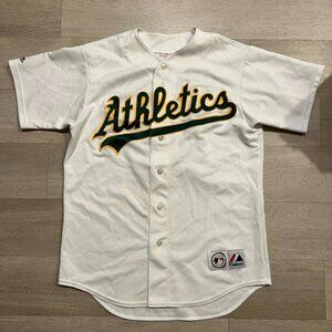 Majestic Oakland Athletics #15 Tim Hudson Baseball Jersey